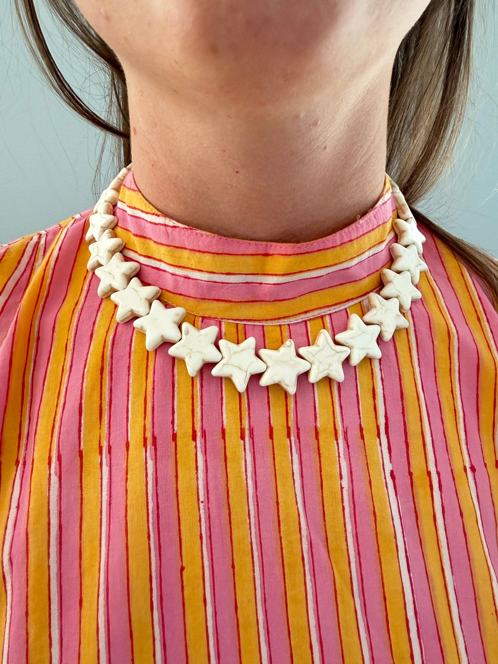 Star Necklace - Large - Coconut