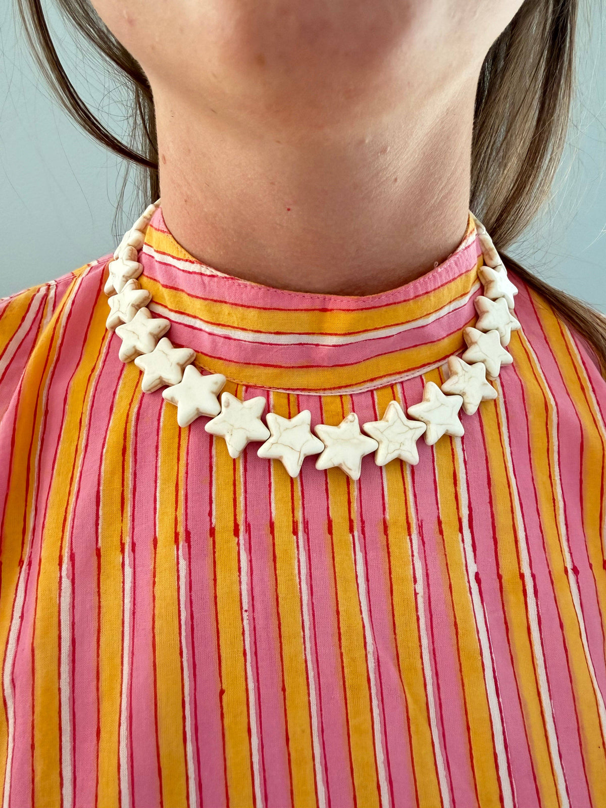 Star Necklace - Large - Coconut