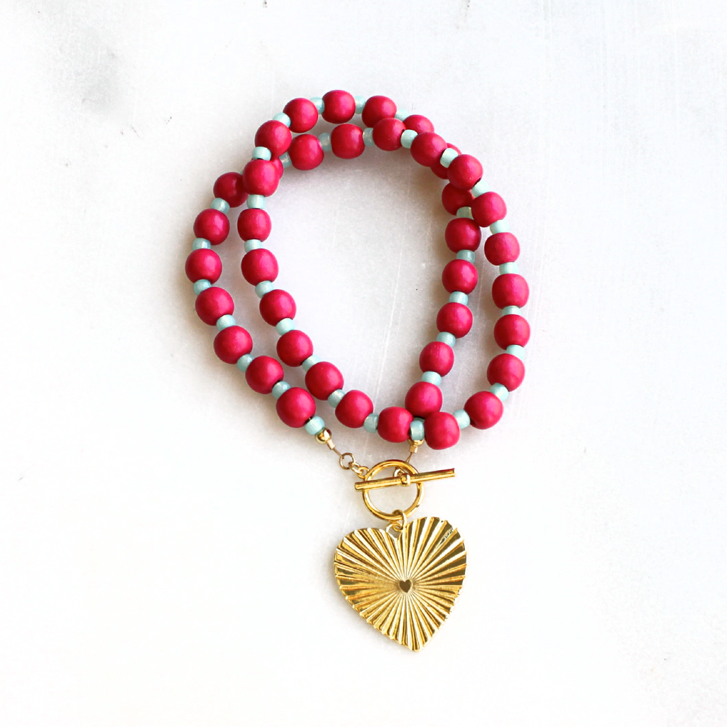 Sonoran Heart Toggle Necklace
