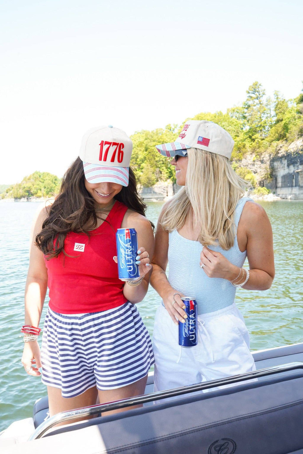 We the People like to Party - Americana Stripe Hat