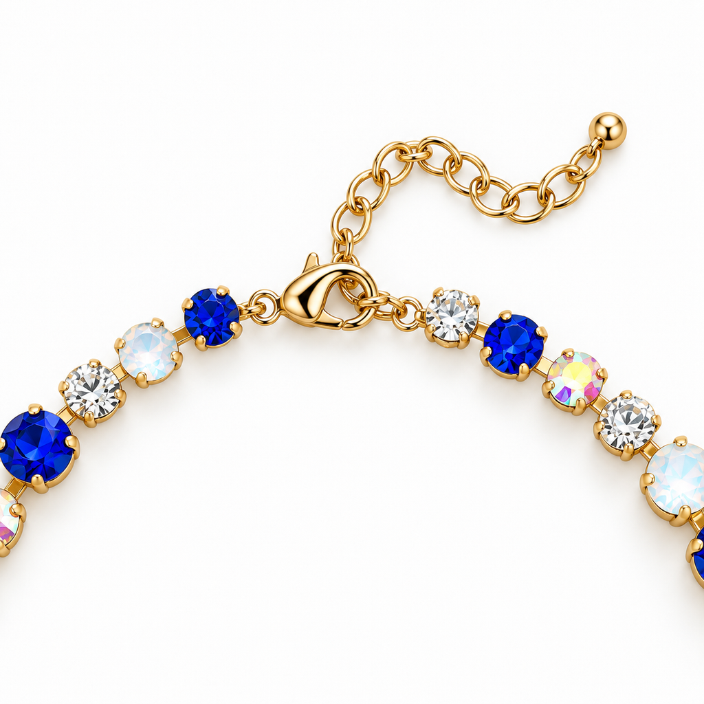 Blue Game Day Necklace