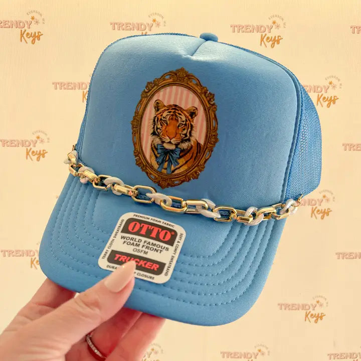Victorian tiger trucker hat