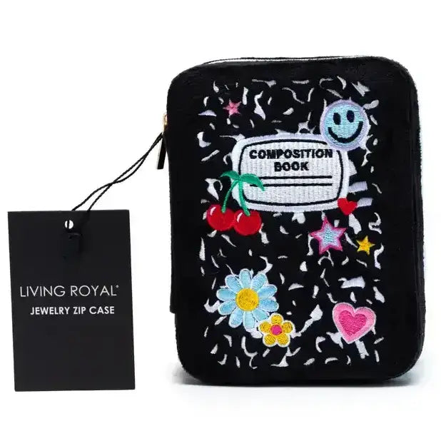 Velvet Jewelry Zip Case / Organizer - Slot Machine - Blue