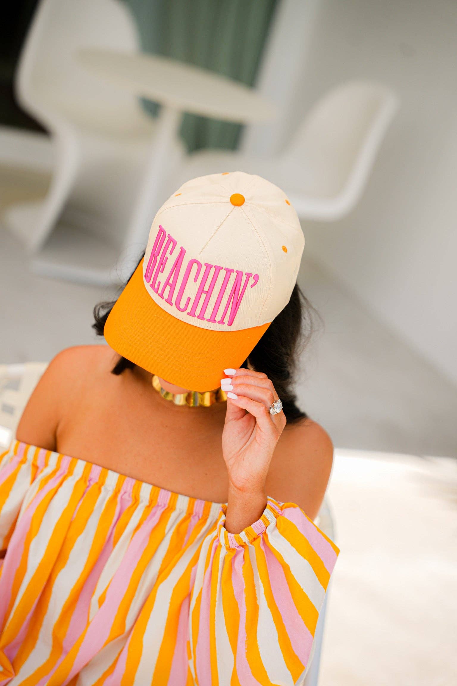 BEACHIN' TRUCKER HAT