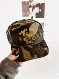 Raise Hell Girl Trucker Hat