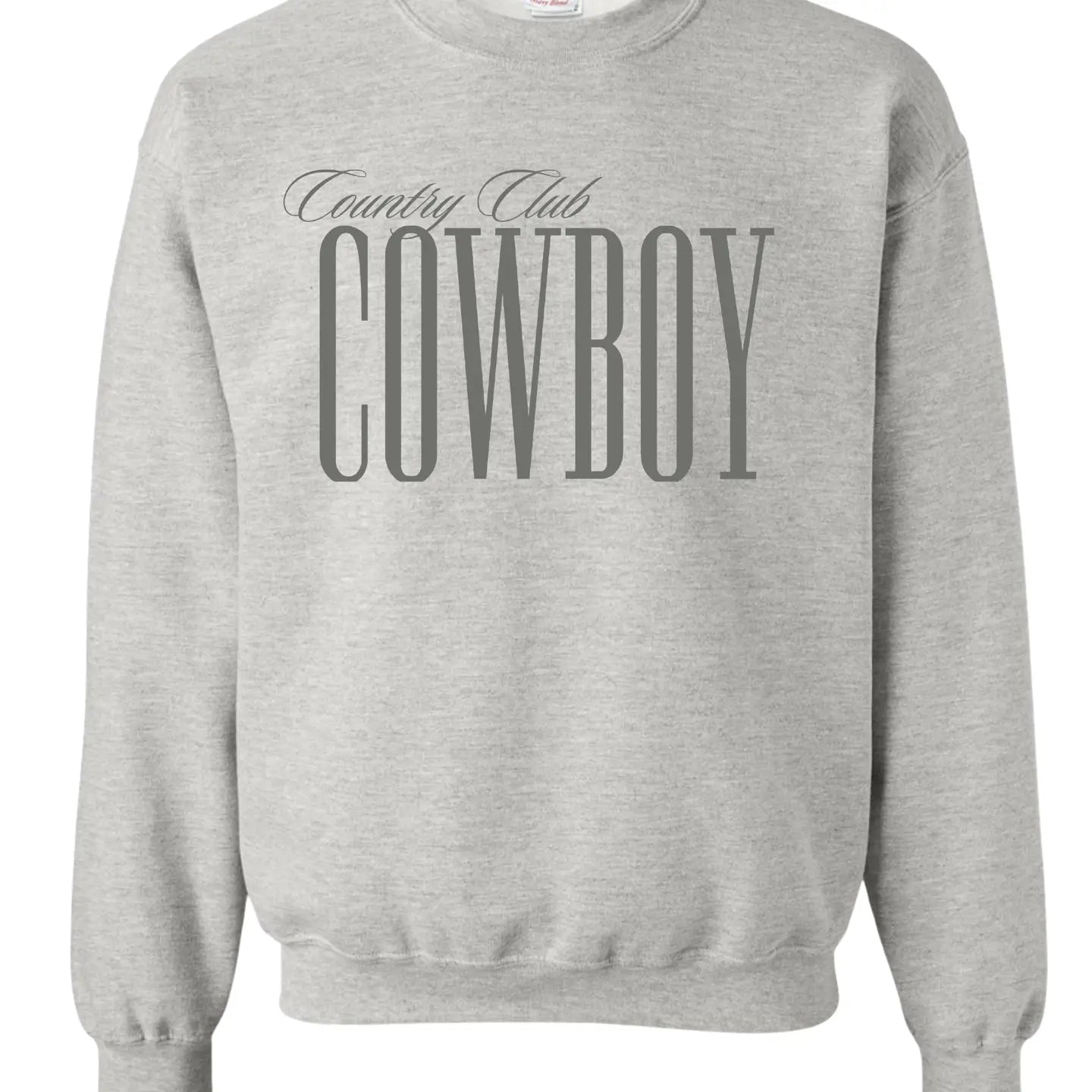 Country Club Cowboy Crewneck