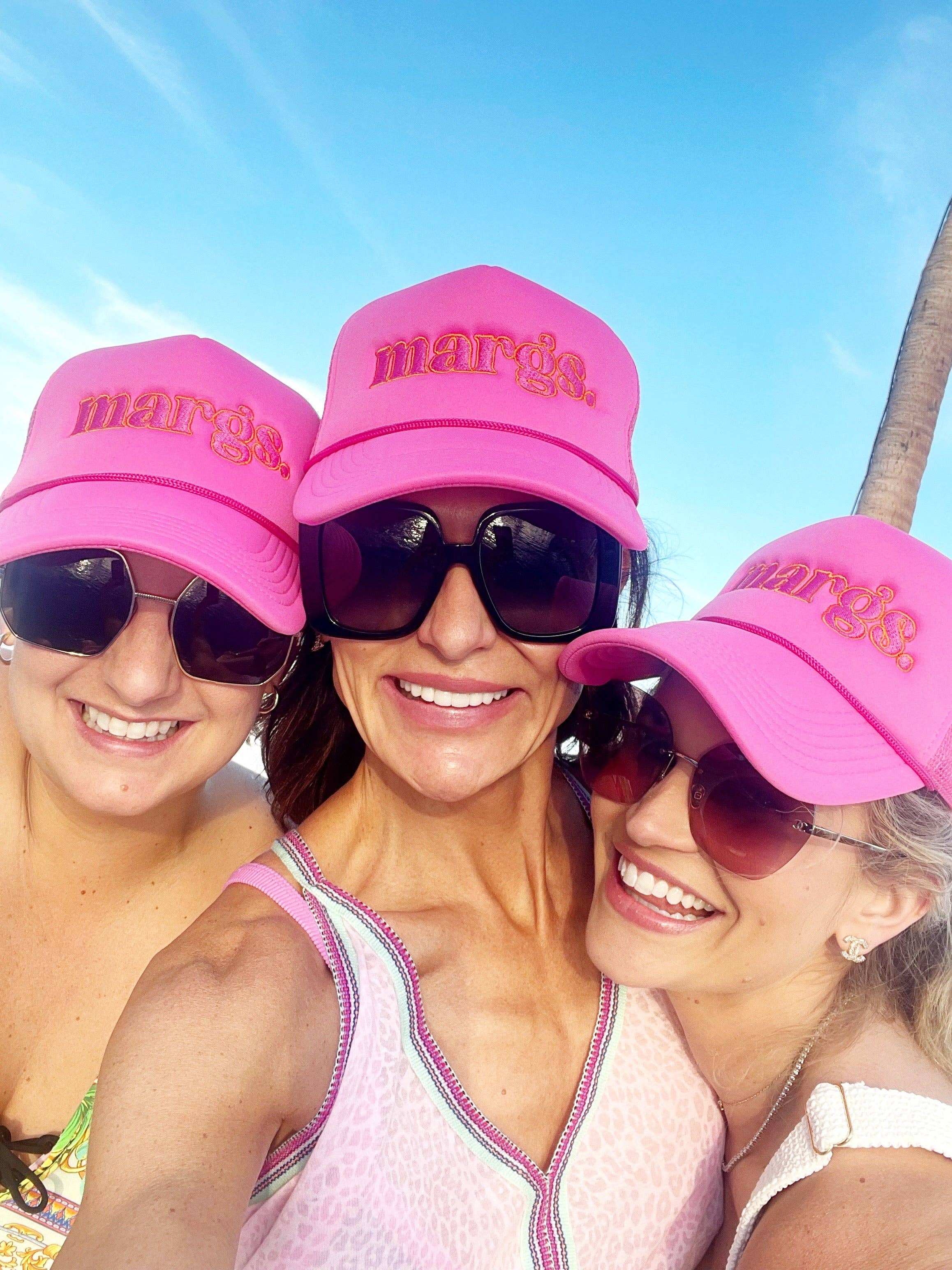 Margs Embroidered Trucker Hat