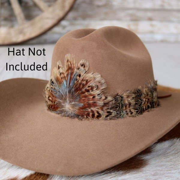 Feather Hat Band - Moab