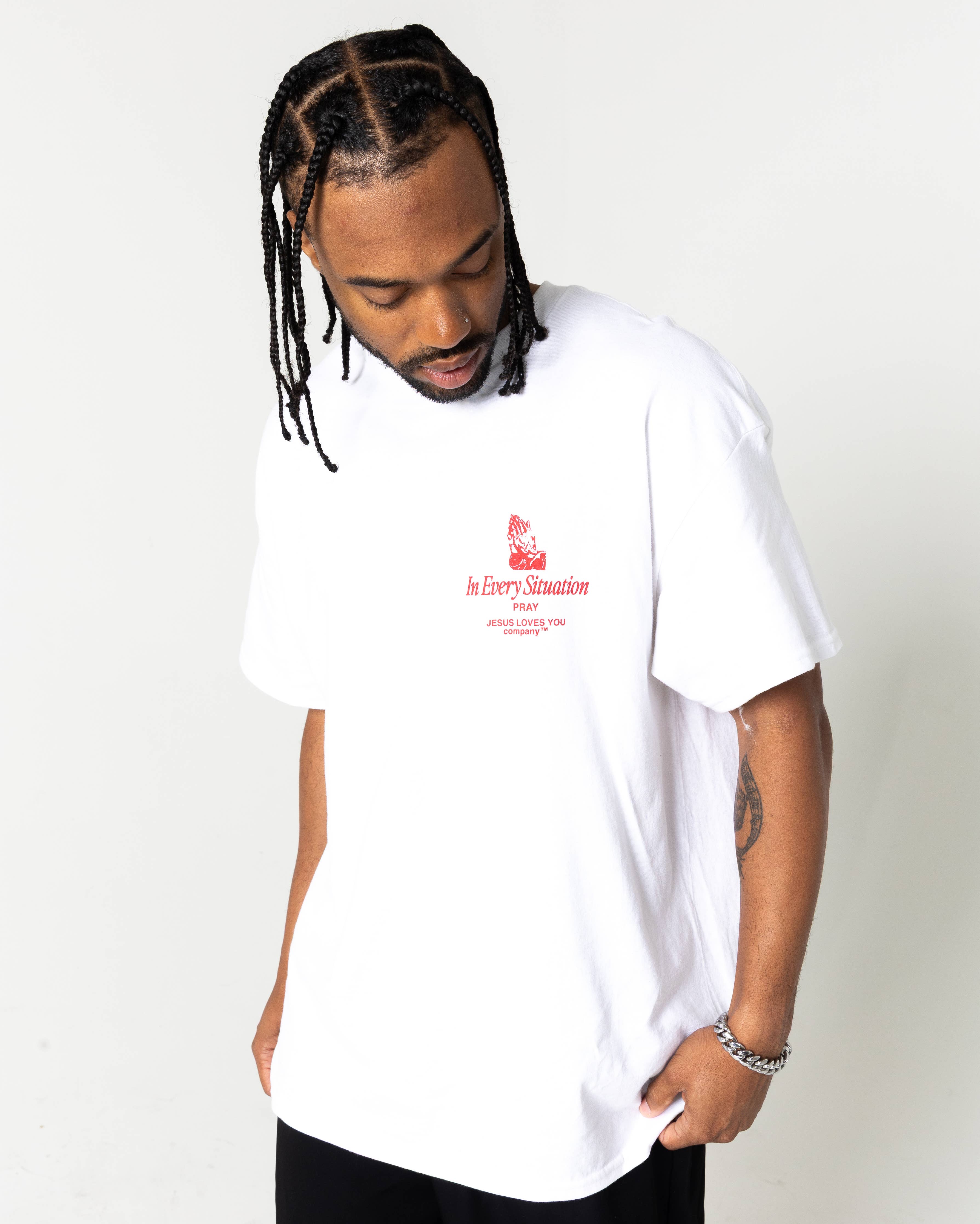 "In Every Situation - Pray." Tee
