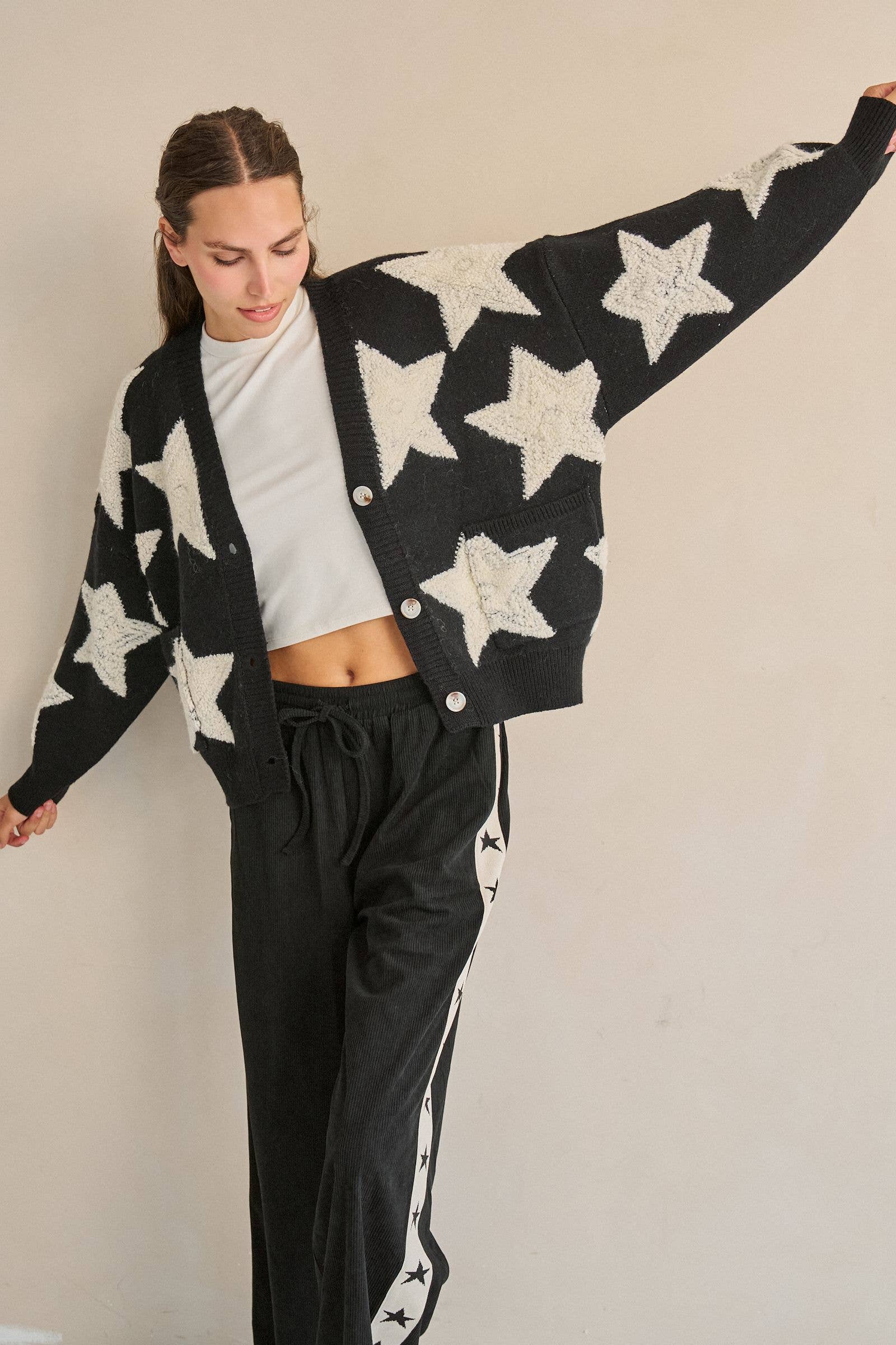 Star cardigan – The Gruene G.O.A.T