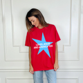 Red, White & America Too Tee
