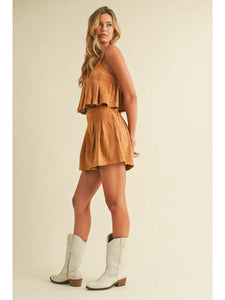 Suede Tank set