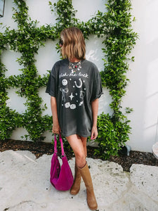 Wish me luck graphic tee