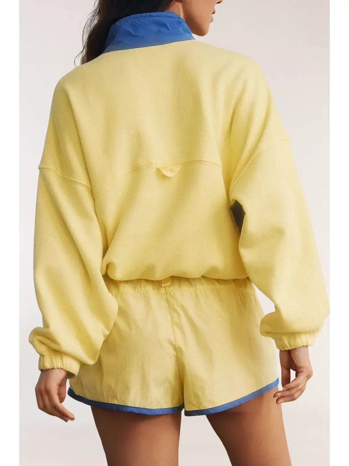 Yellow jacket/short set