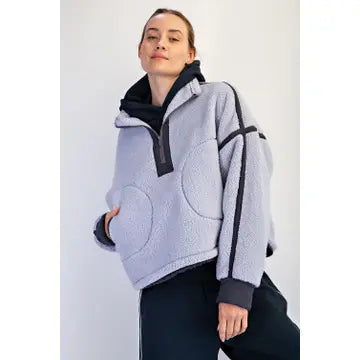 Lavender sherpa