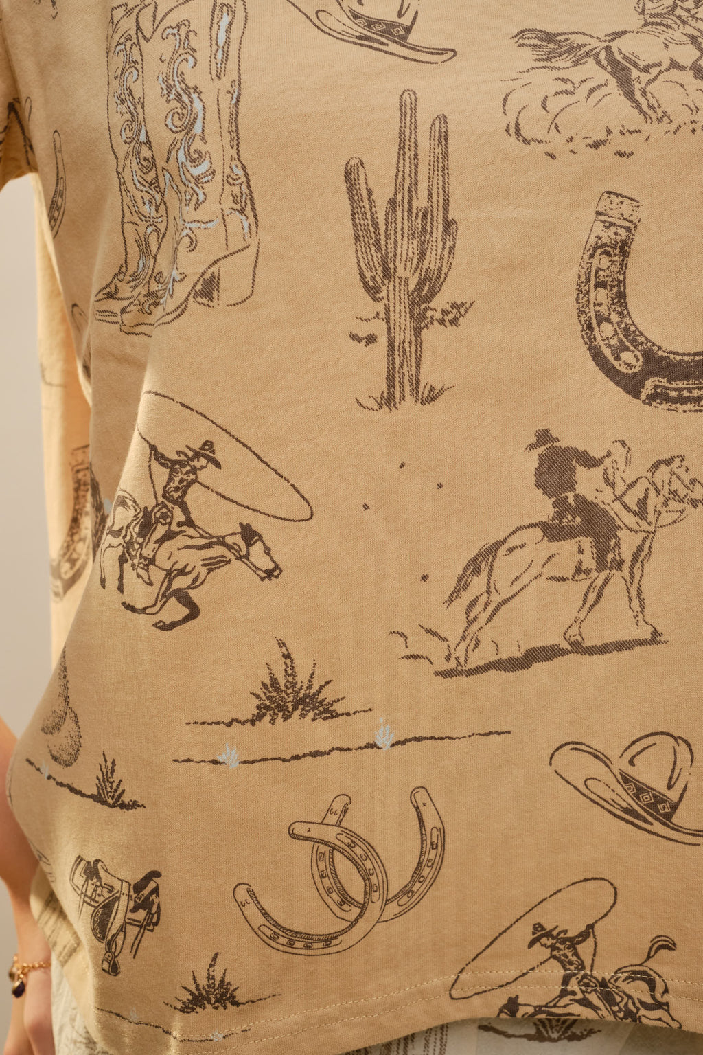 Western graphic tee