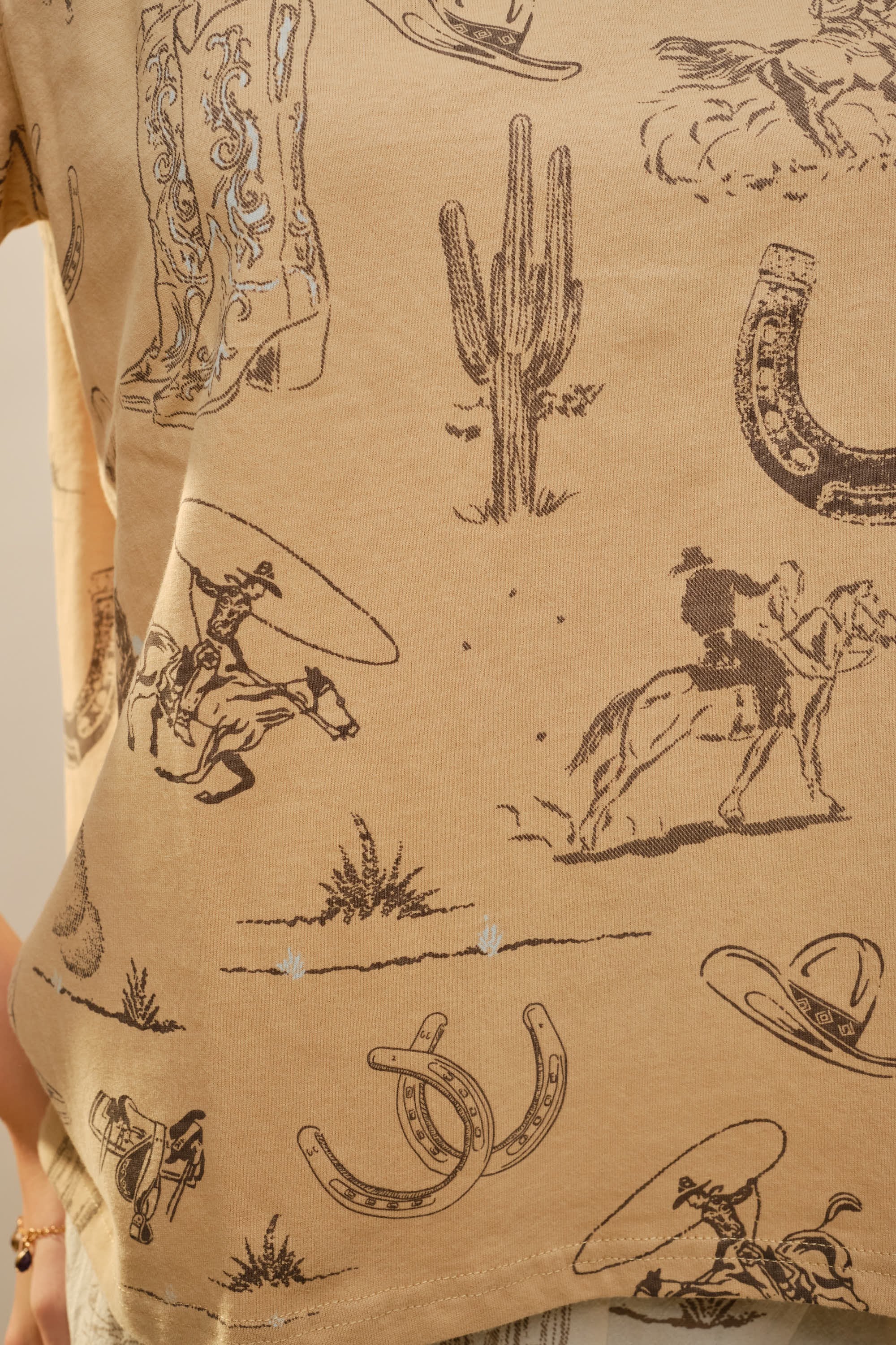 Western graphic tee