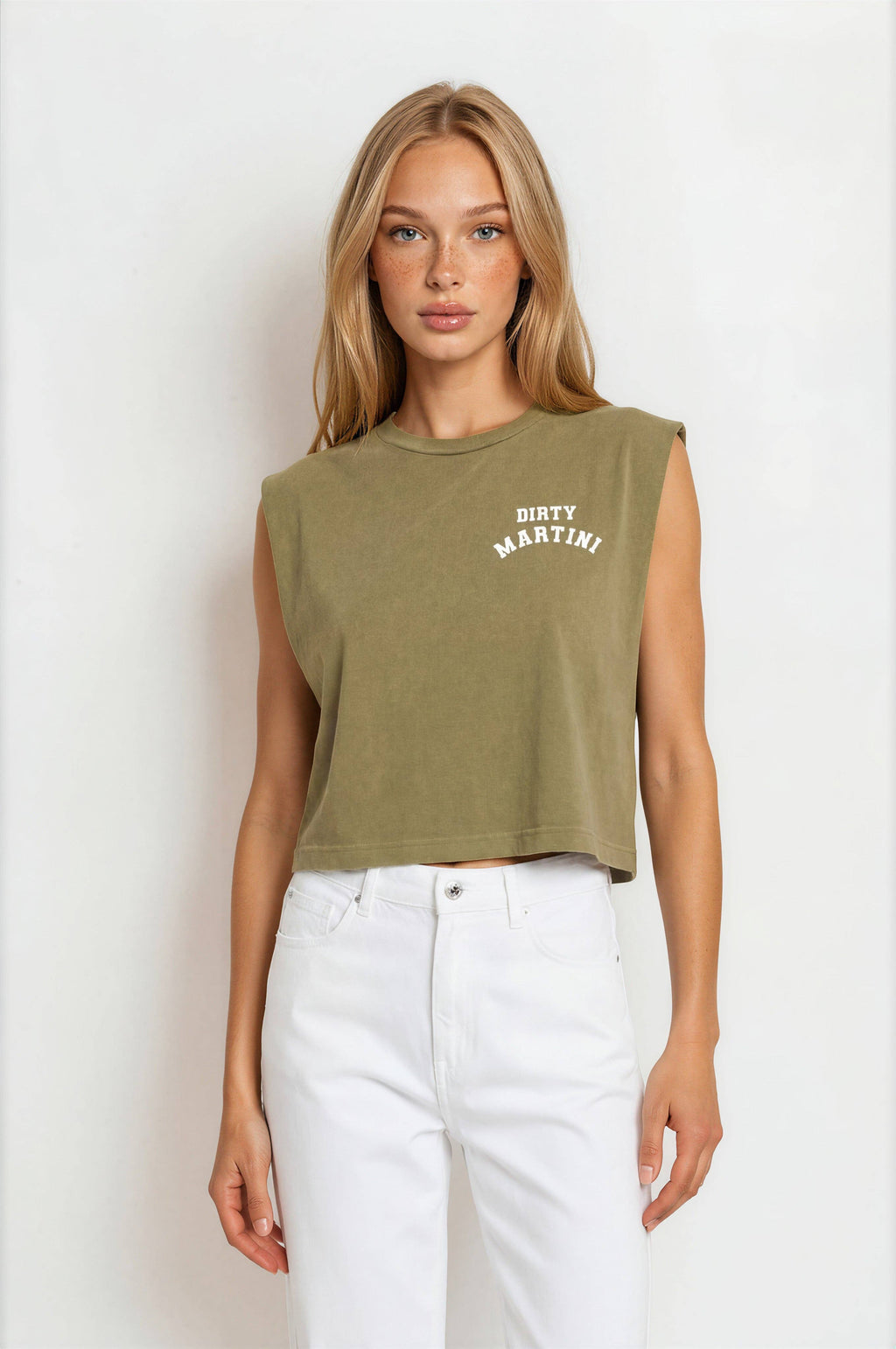 Boxy dirty martini tank