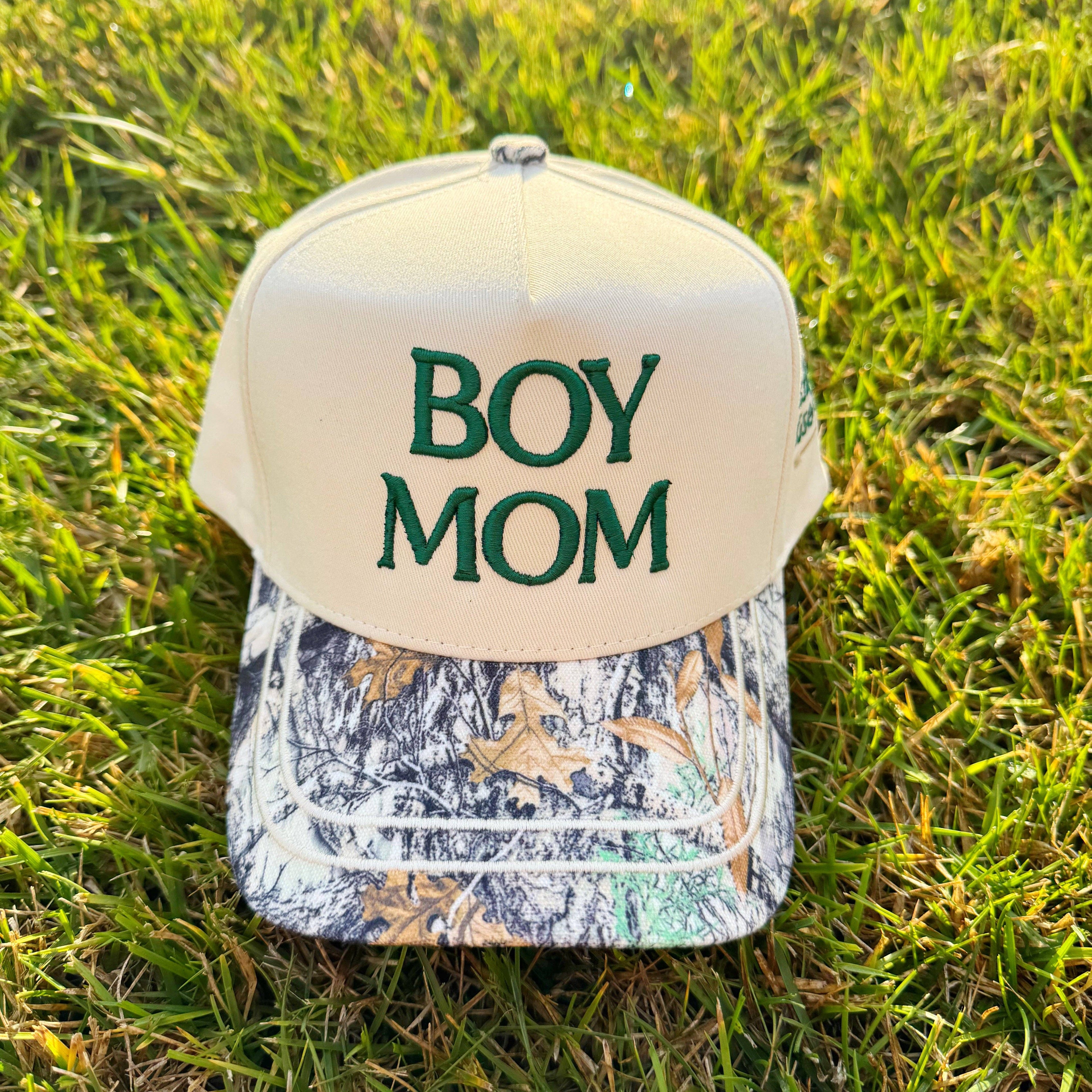 Boy Mom Camo Hat