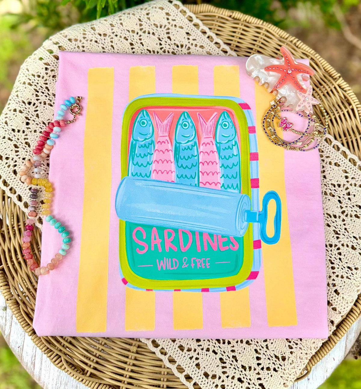 Sardines Wild & Free Tee