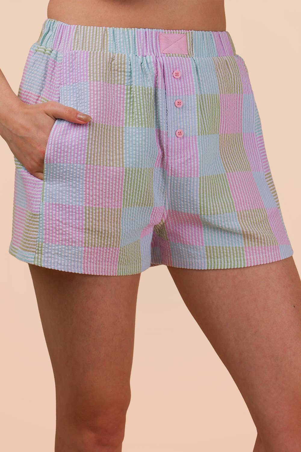 Striped & Checker Boxer Shorts