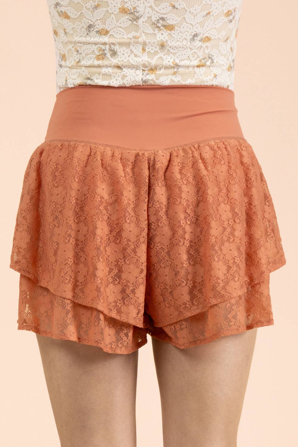Lace Activewear Shorts