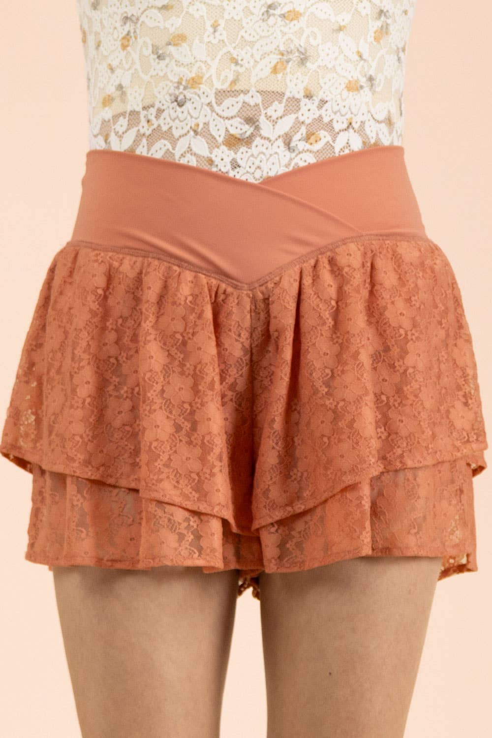 Lace Activewear Shorts