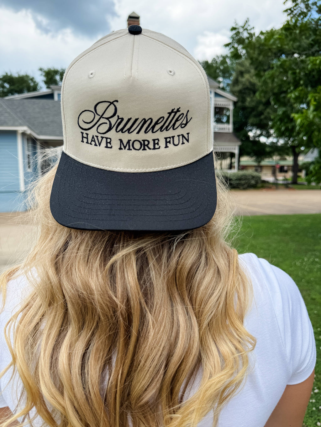 Brunettes Have More Fun Cap