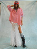 Oversized Gingham Button Down