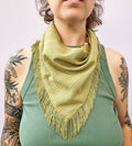 Fringe Bandana - sage