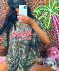 Raisin' Hell on Camo Short Sleeve