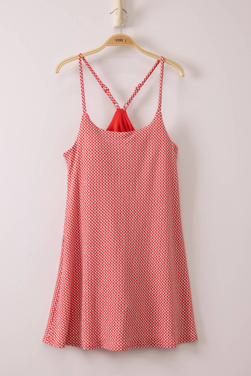 Checkered Activewear Tennis Dress