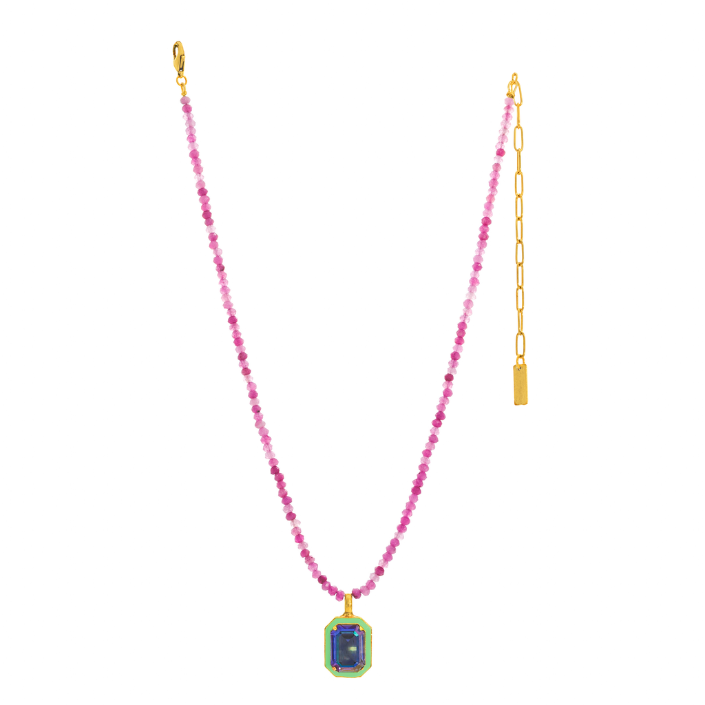 Dakota Necklace in Mint