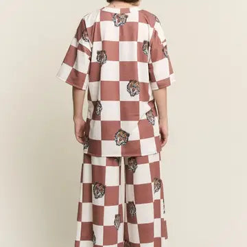 Checkered Tiger Set