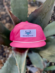 Hot pink premier outdoors hat