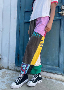 Recycled Graphic Tee Pants