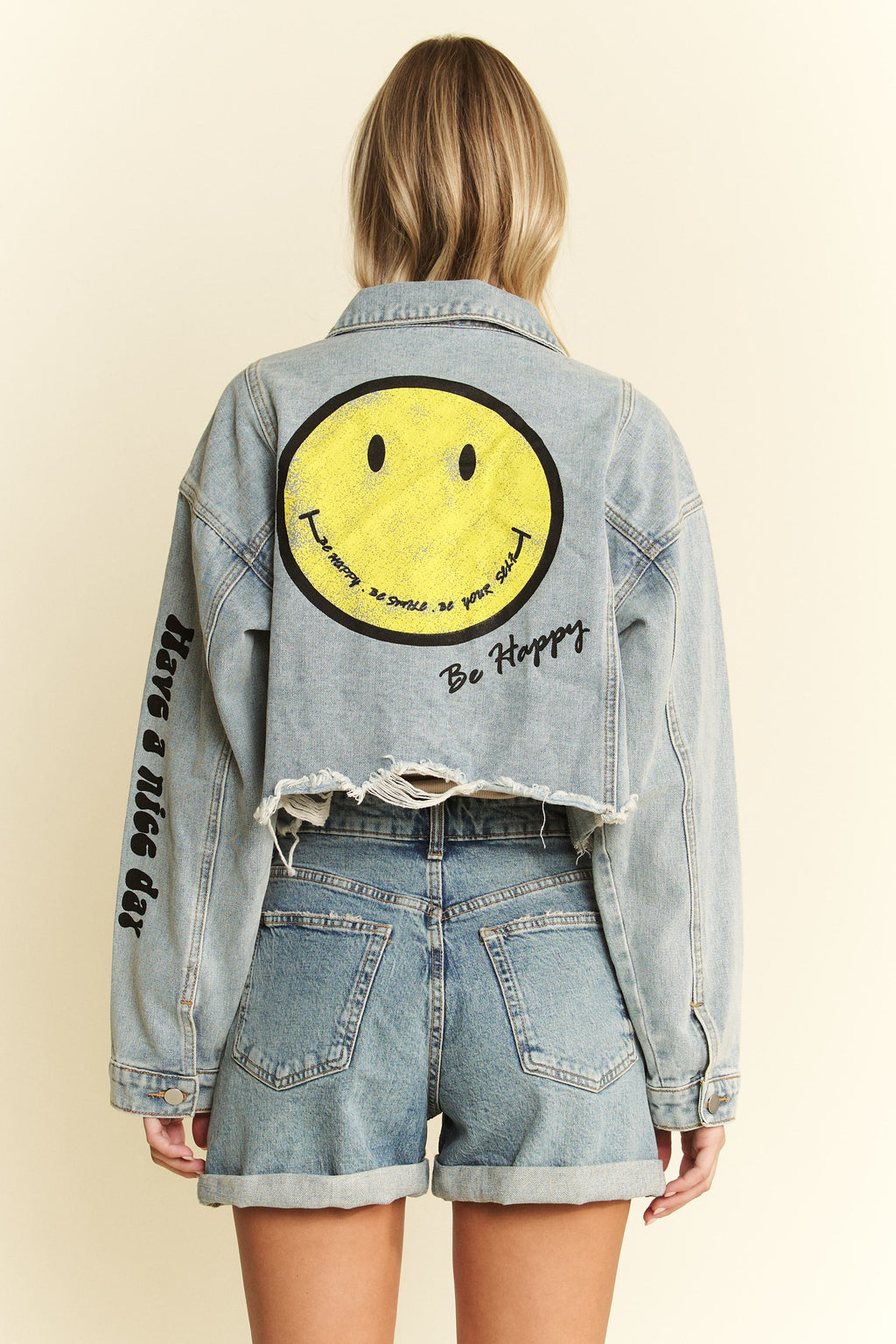 Smiley Denim Jacket