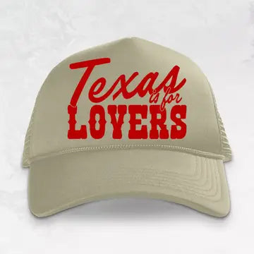 Texas is for Lovers Trucker hat