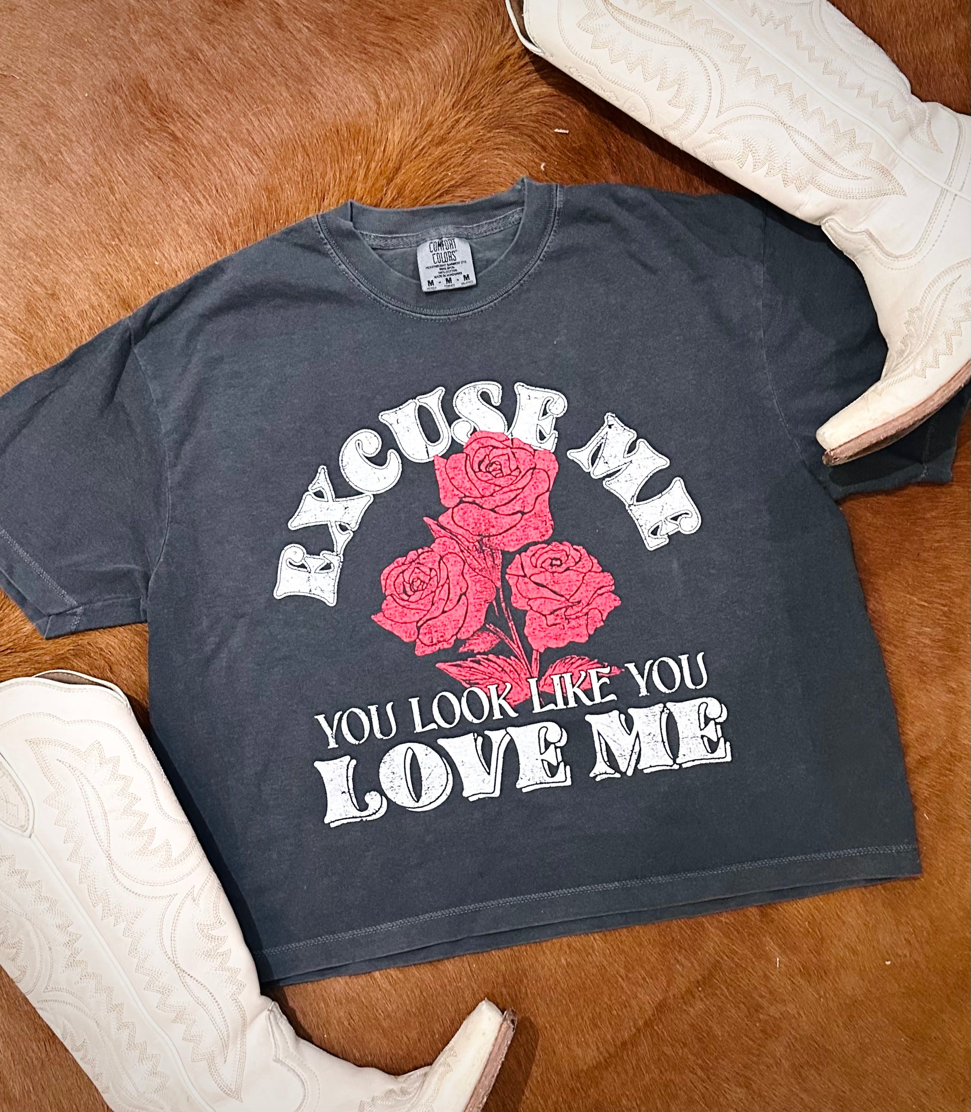 You Look Like You Love Me Crop Tee