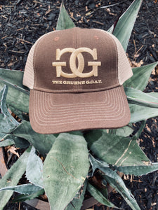 Brown and Khaki GG Hat