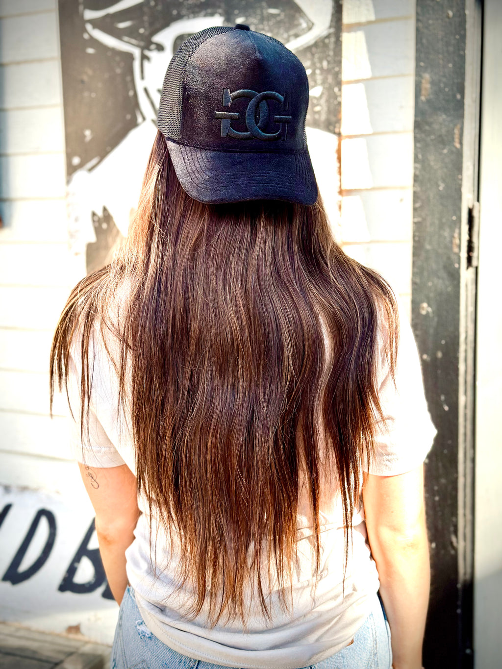 GG velvet hat